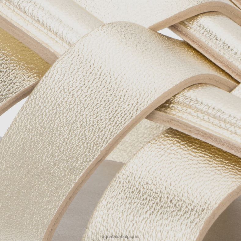 chaussures Aquatalia Sabella platine femmes 62Z0T207