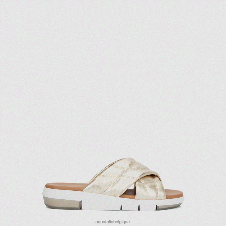 chaussures Aquatalia Samanta platine femmes 62Z0T195