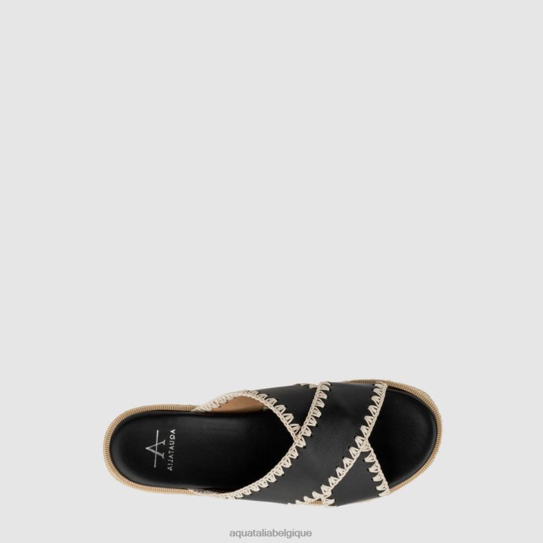 chaussures Aquatalia sylvie noir/naturel femmes 62Z0T197