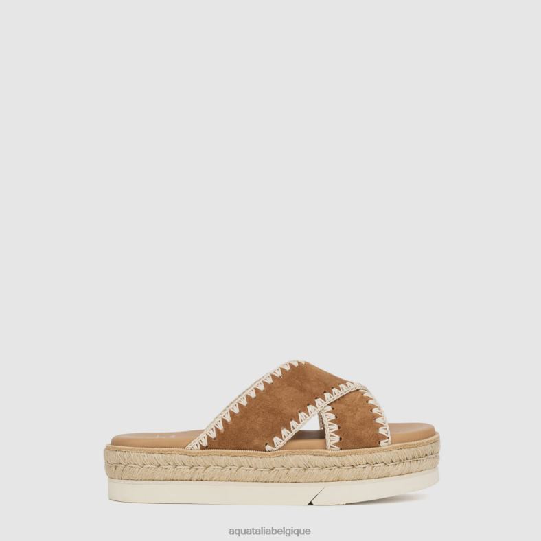 chaussures Aquatalia sylvie whisky/naturel femmes 62Z0T196
