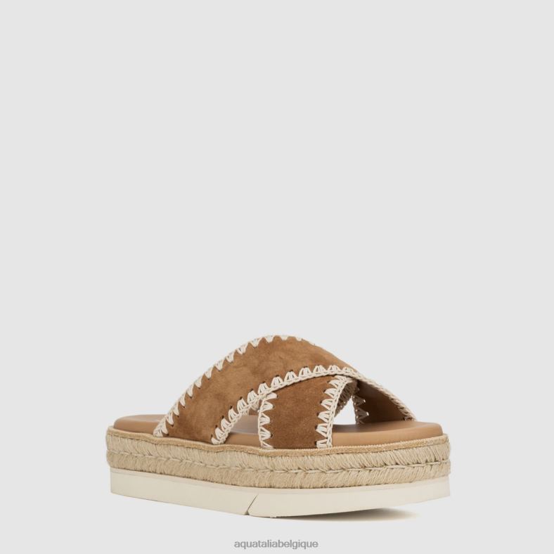 chaussures Aquatalia sylvie whisky/naturel femmes 62Z0T196