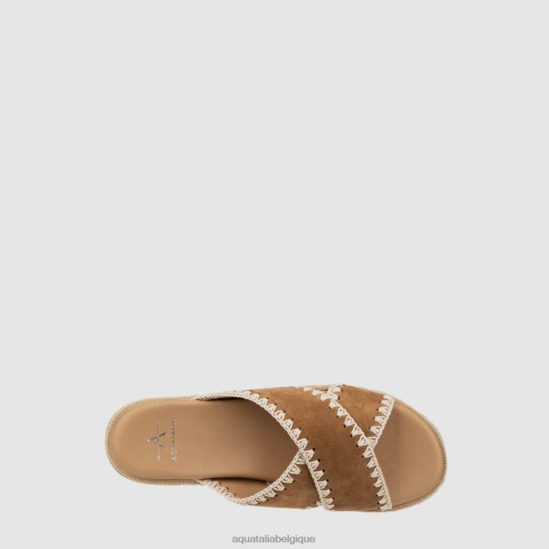 chaussures Aquatalia sylvie whisky/naturel femmes 62Z0T196