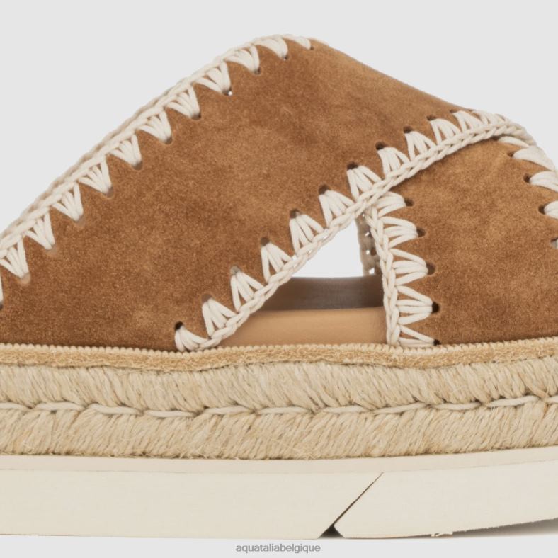 chaussures Aquatalia sylvie whisky/naturel femmes 62Z0T196