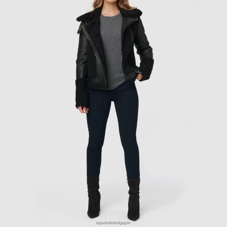vêtements Aquatalia auguste noir femmes 62Z0T270