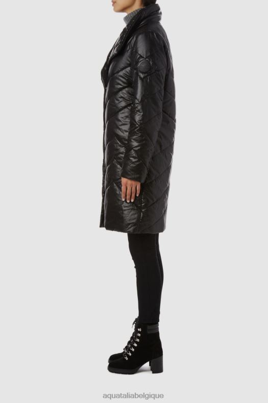 vêtements Aquatalia diagonale noir femmes 62Z0T271