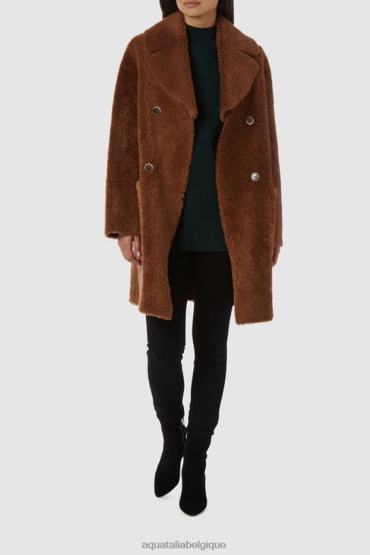vêtements Aquatalia double Cognac femmes 62Z0T273