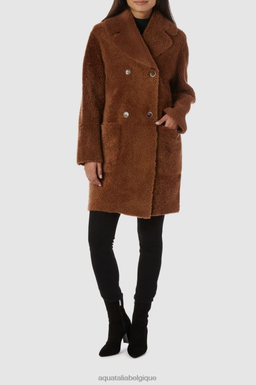 vêtements Aquatalia double Cognac femmes 62Z0T273