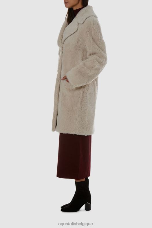 vêtements Aquatalia double beige femmes 62Z0T272