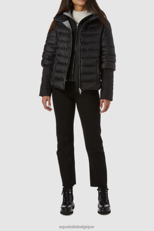 vêtements Aquatalia maddie noir femmes 62Z0T276