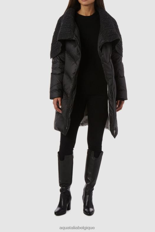 vêtements Aquatalia sciarpe noir femmes 62Z0T283