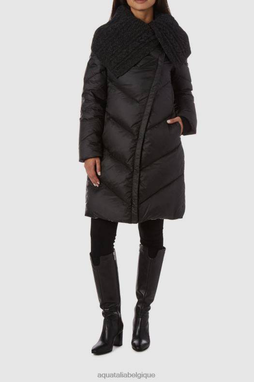 vêtements Aquatalia sciarpe noir femmes 62Z0T283