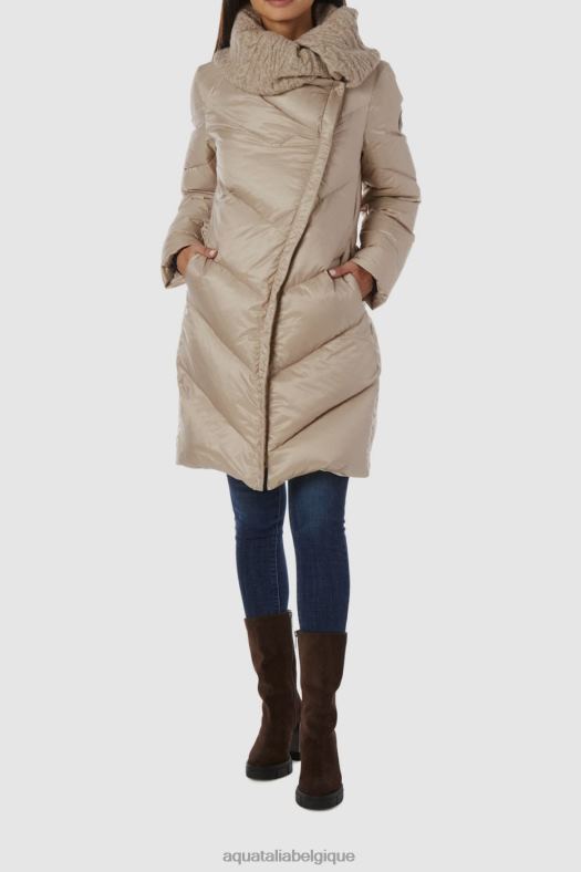 vêtements Aquatalia sciarpe taupe femmes 62Z0T282