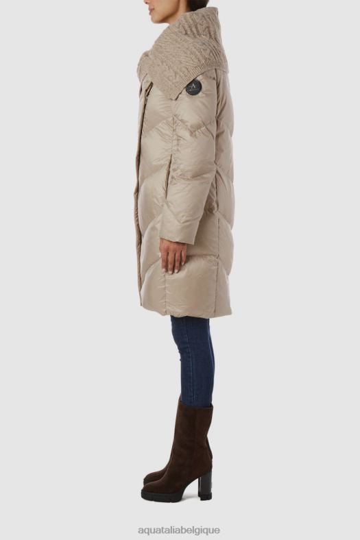 vêtements Aquatalia sciarpe taupe femmes 62Z0T282