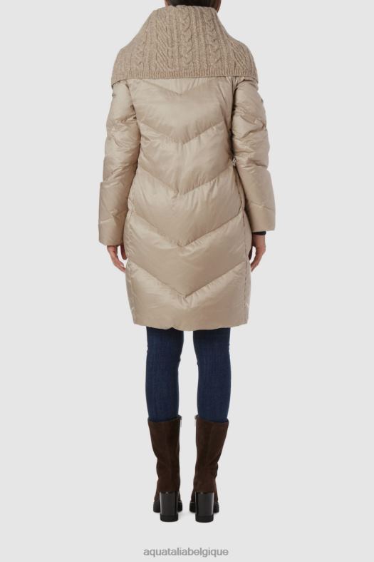 vêtements Aquatalia sciarpe taupe femmes 62Z0T282