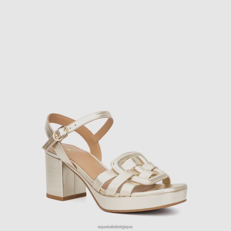 chaussures Aquatalia Michée platine femmes 62Z0T129