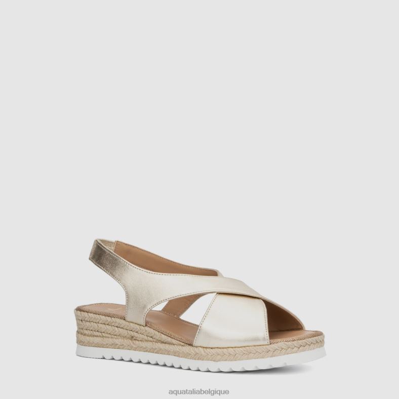 chaussures Aquatalia adélina platine femmes 62Z0T83