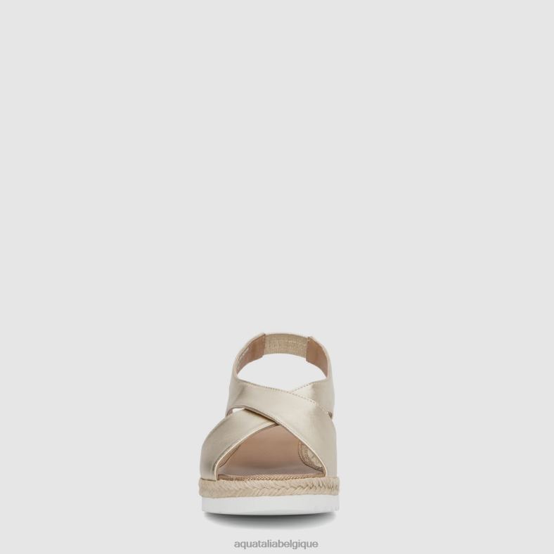 chaussures Aquatalia adélina platine femmes 62Z0T83