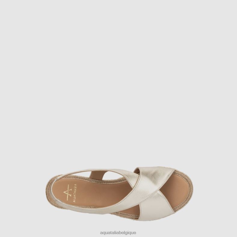 chaussures Aquatalia adélina platine femmes 62Z0T83