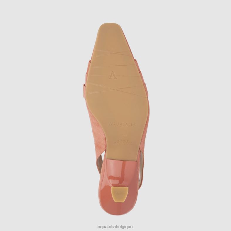 chaussures Aquatalia adrien corail femmes 62Z0T108