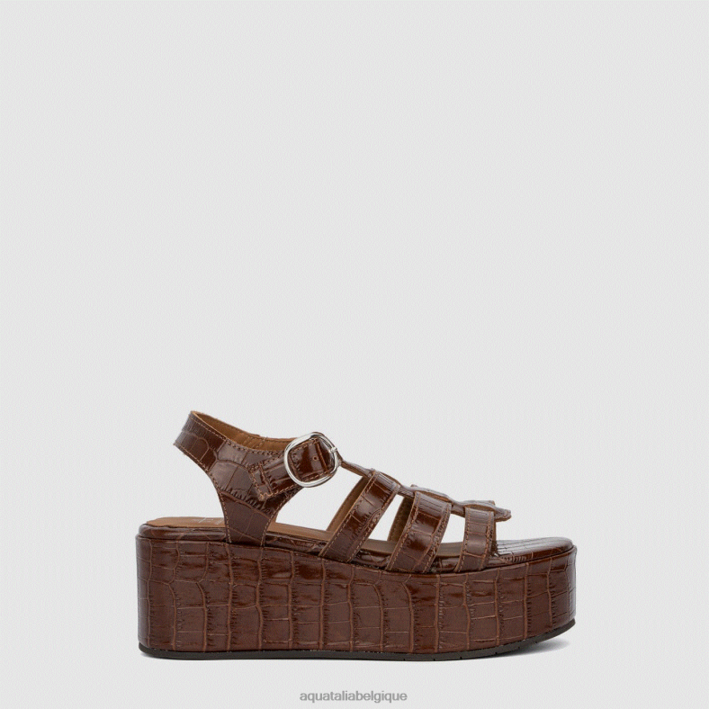 chaussures Aquatalia dafne brun femmes 62Z0T85