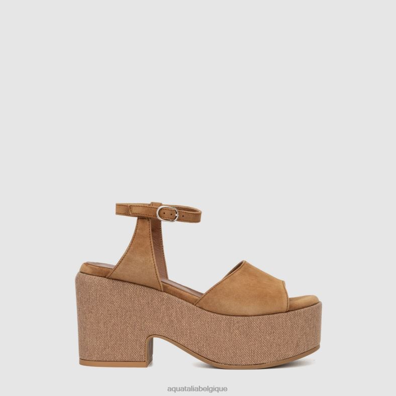 chaussures Aquatalia emmie café/sable femmes 62Z0T118