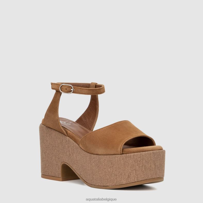 chaussures Aquatalia emmie café/sable femmes 62Z0T118