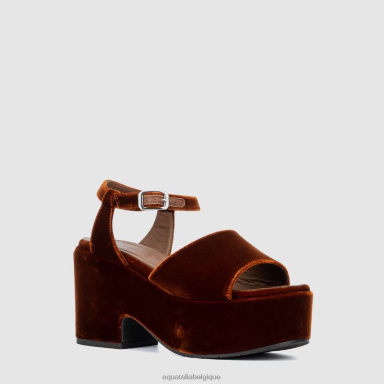 chaussures Aquatalia emmie rouille profonde femmes 62Z0T119