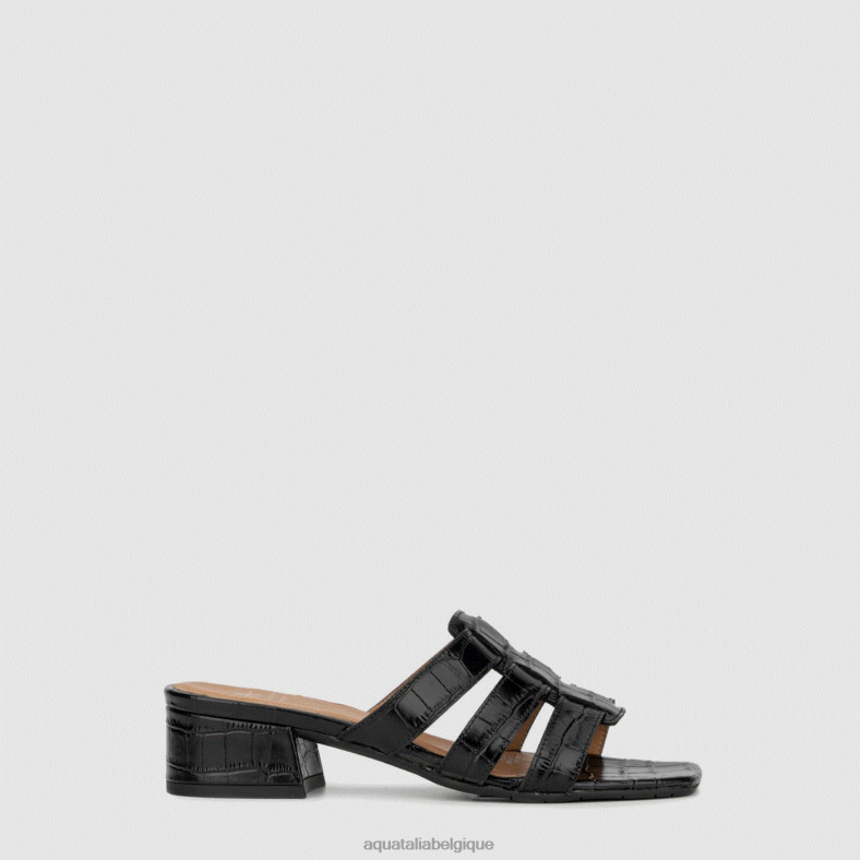 chaussures Aquatalia harla noir femmes 62Z0T92