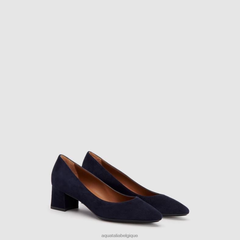 chaussures Aquatalia pacha grande largeur marine femmes 62Z0T151