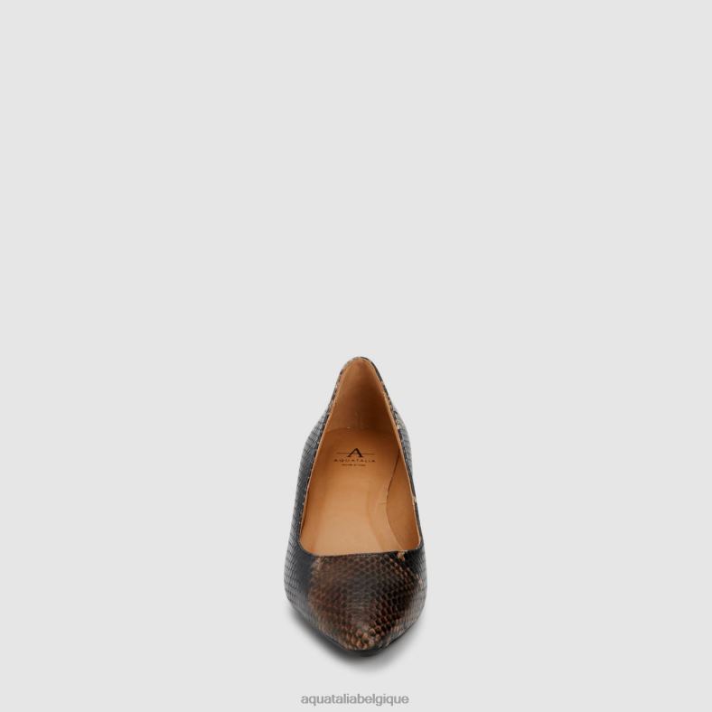chaussures Aquatalia pacha marine/marron femmes 62Z0T213
