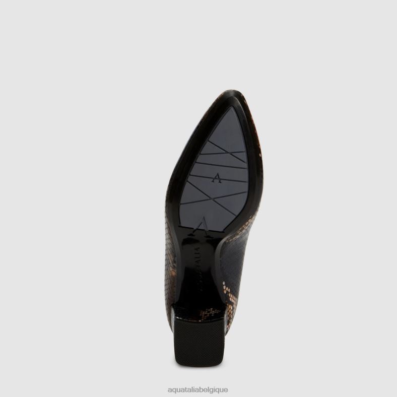 chaussures Aquatalia pacha marine/marron femmes 62Z0T213