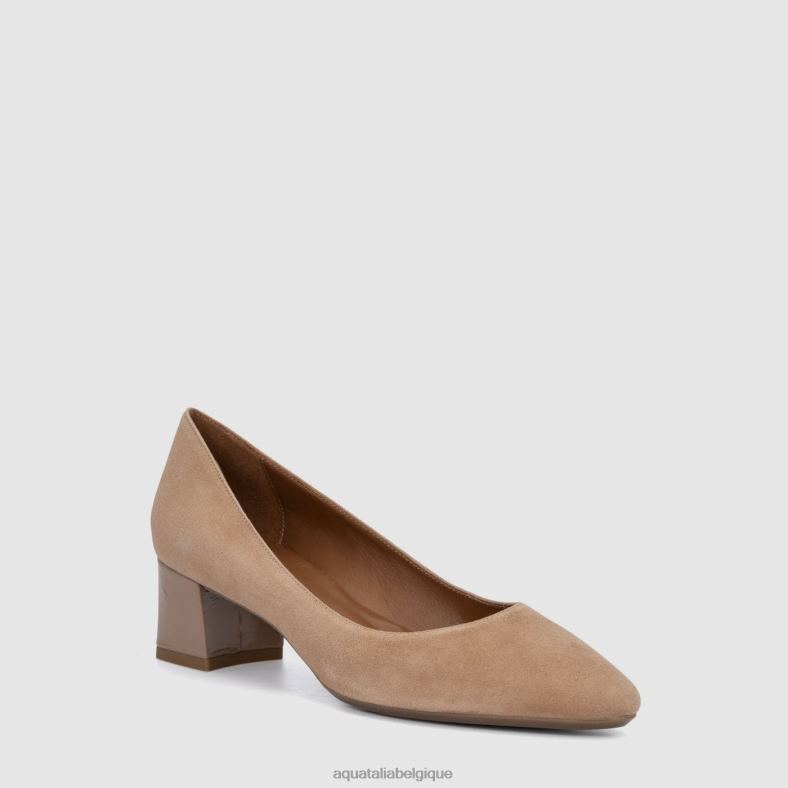 chaussures Aquatalia pacha taupe clair femmes 62Z0T130