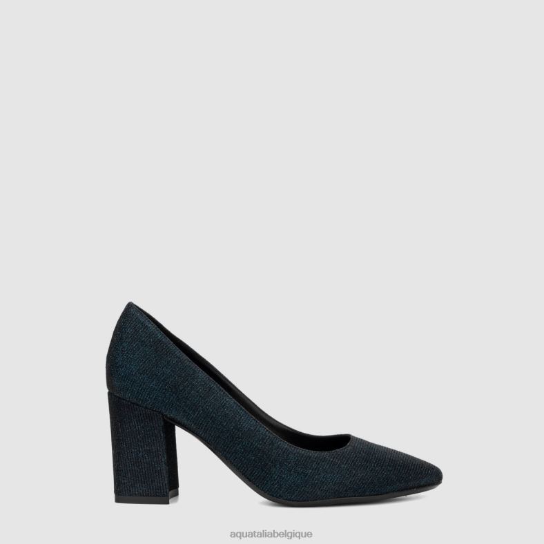 chaussures Aquatalia pivoine bleu Noir femmes 62Z0T138