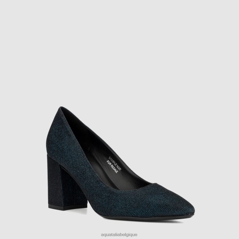 chaussures Aquatalia pivoine bleu Noir femmes 62Z0T138
