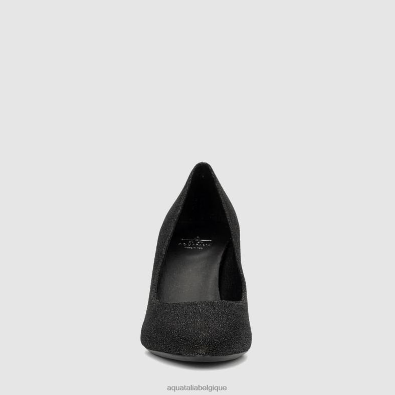 chaussures Aquatalia pivoine noir femmes 62Z0T136