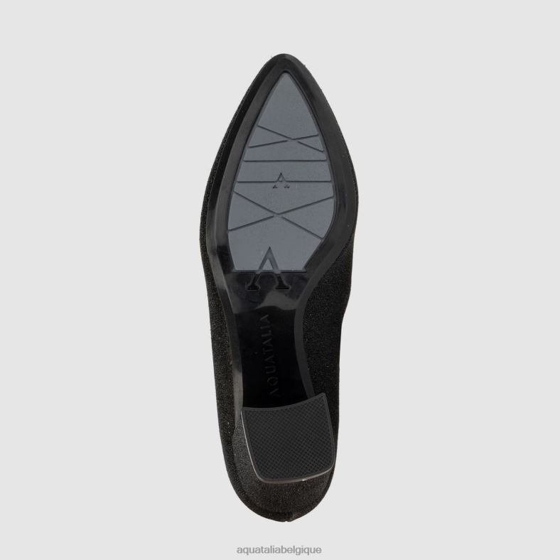 chaussures Aquatalia pivoine noir femmes 62Z0T136