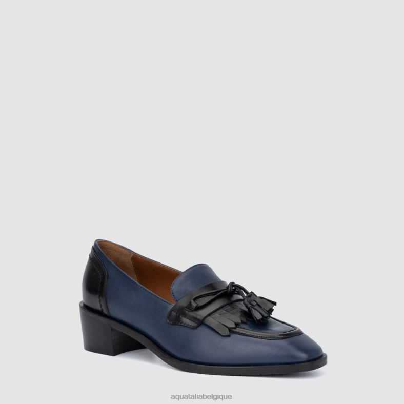 chaussures Aquatalia roselle marine/noir femmes 62Z0T71