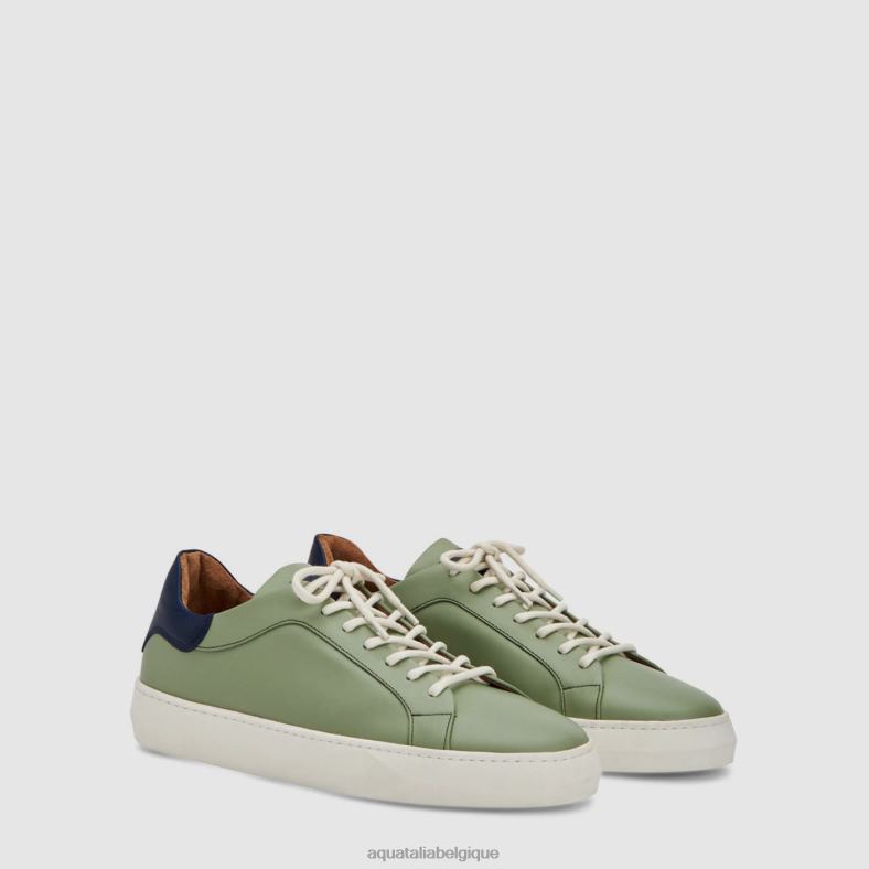 chaussures Aquatalia Ricardo concombre/nocturne Hommes 62Z0T246