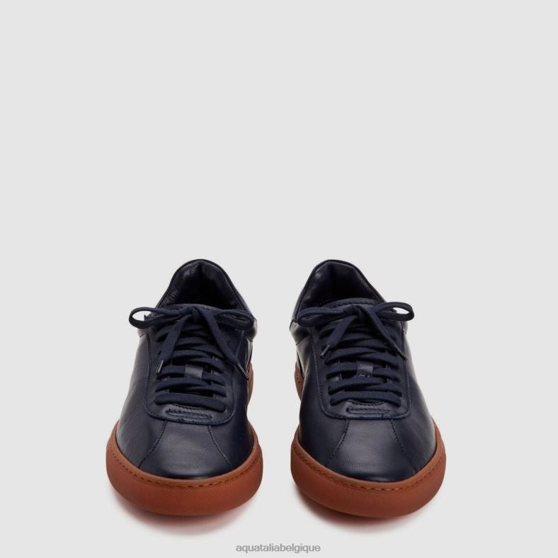 chaussures Aquatalia Scott bleu marine clair Hommes 62Z0T249