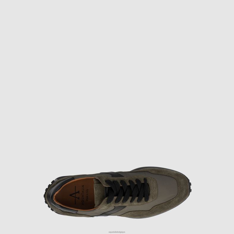 chaussures Aquatalia maurizio olive Hommes 62Z0T237