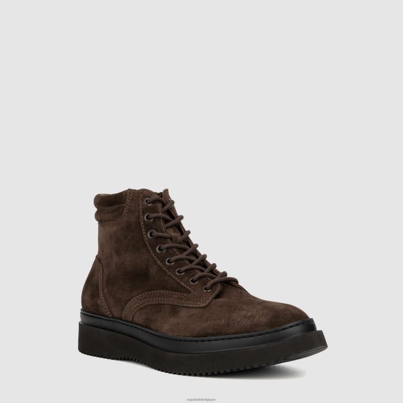 chaussures Aquatalia dante marron foncé Hommes 62Z0T217