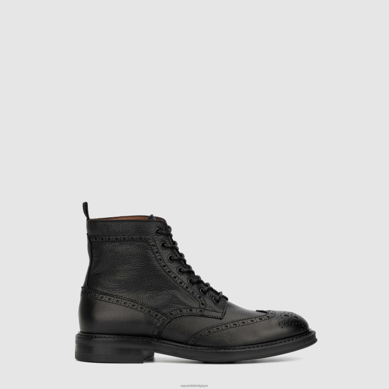 chaussures Aquatalia savino noir Hommes 62Z0T226