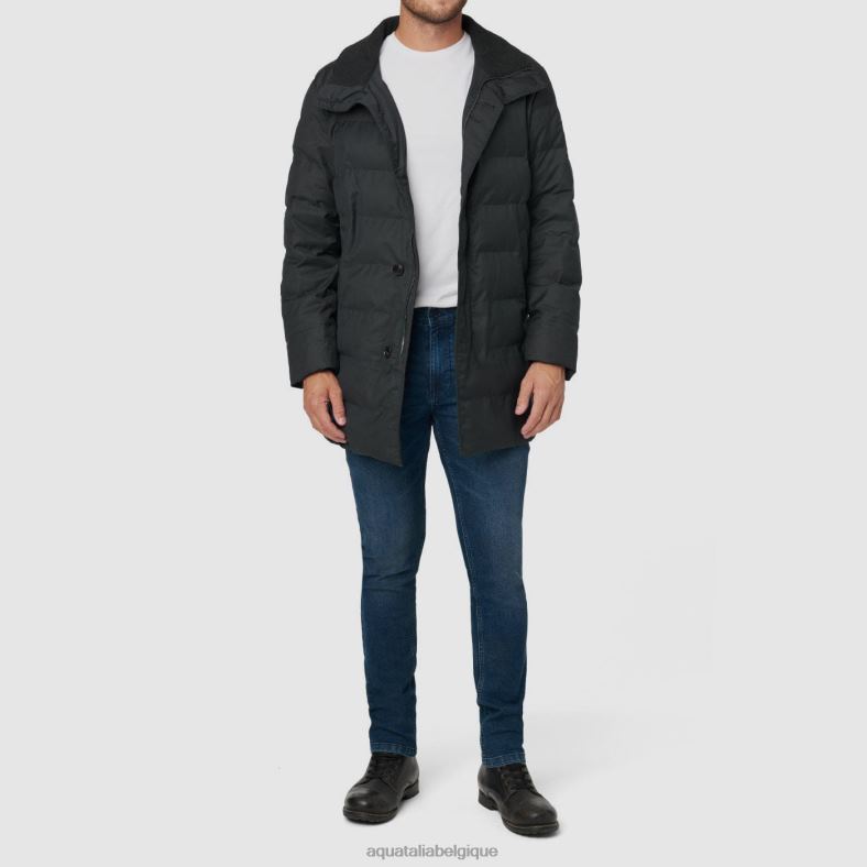 vêtements Aquatalia Barcelone gris foncé Hommes 62Z0T296