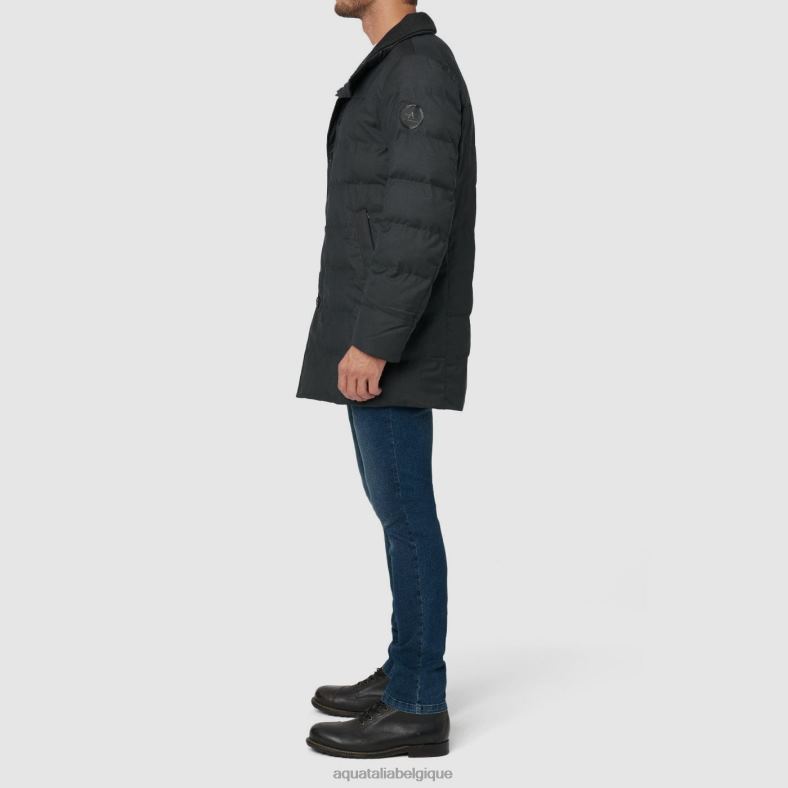 vêtements Aquatalia Barcelone gris foncé Hommes 62Z0T296