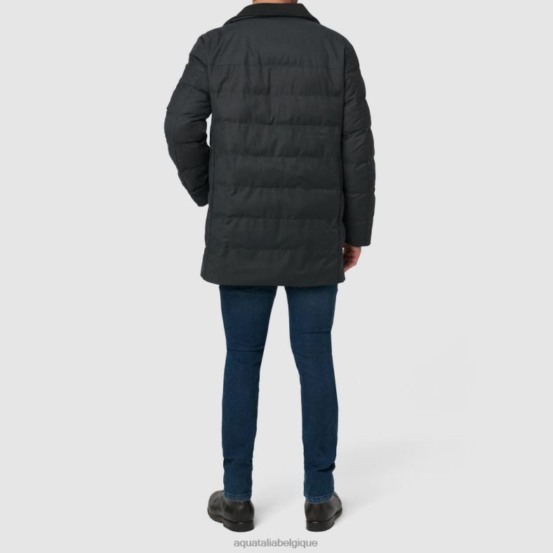 vêtements Aquatalia Barcelone gris foncé Hommes 62Z0T296