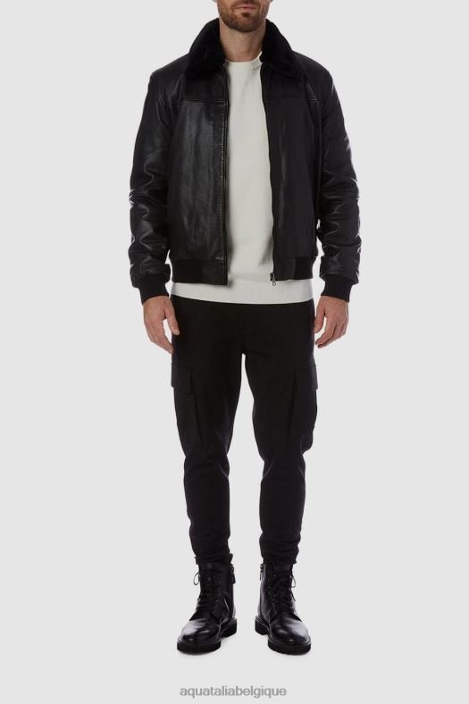 vêtements Aquatalia Jimmy noir Hommes 62Z0T301