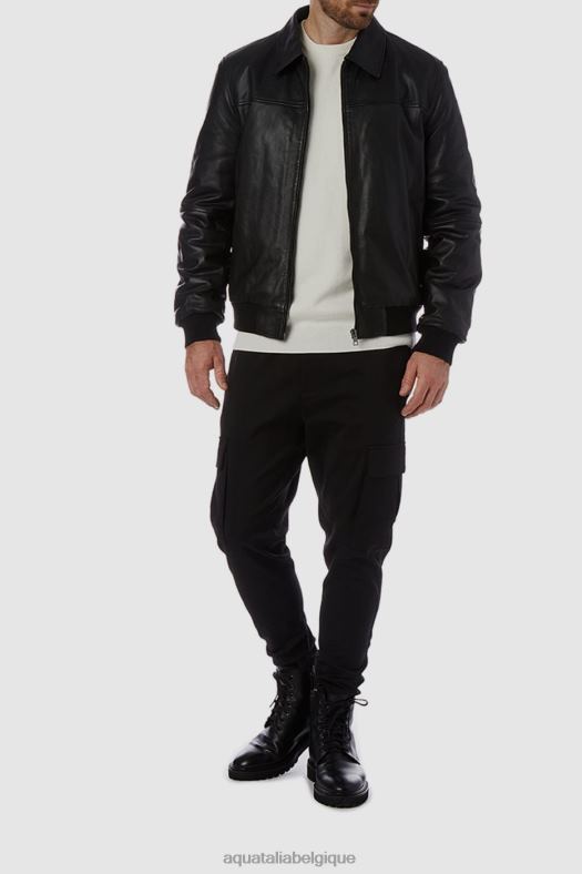 vêtements Aquatalia Jimmy noir Hommes 62Z0T301