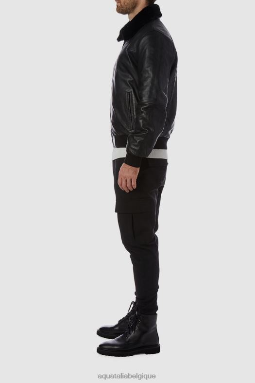 vêtements Aquatalia Jimmy noir Hommes 62Z0T301
