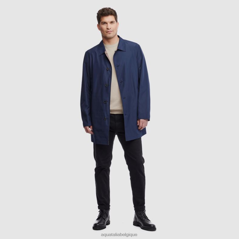 vêtements Aquatalia Merano marine foncé/beige Hommes 62Z0T293