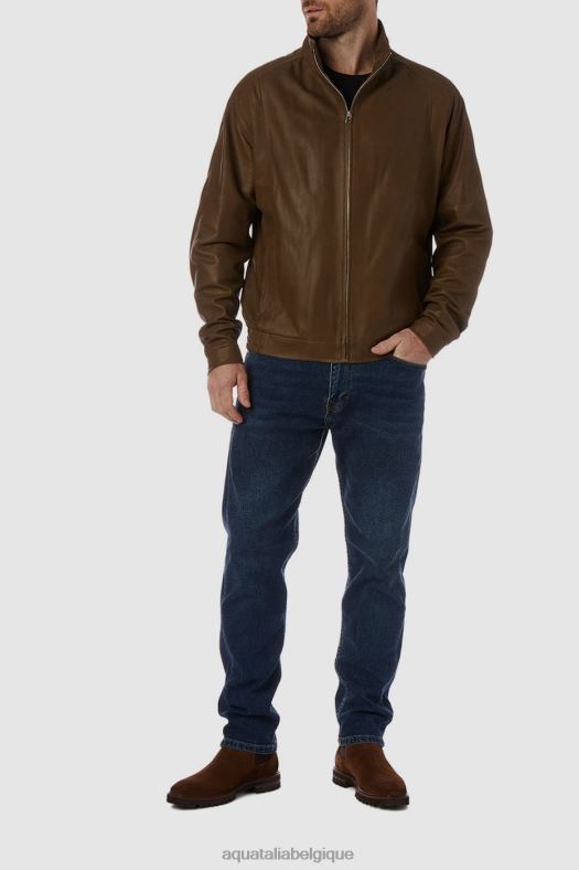 vêtements Aquatalia Tarente olive Hommes 62Z0T317